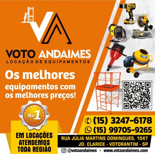 Betoneiras - Aluguel em sorocaba - Voto Andaimes