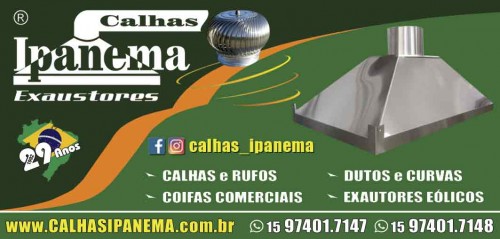 Rufos em sorocaba - Calhas Ipanema