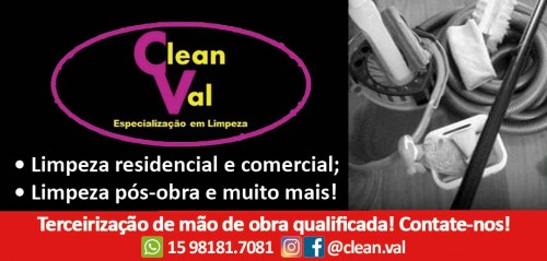 Clean Val Limpeza Pós Obra em Sorocaba