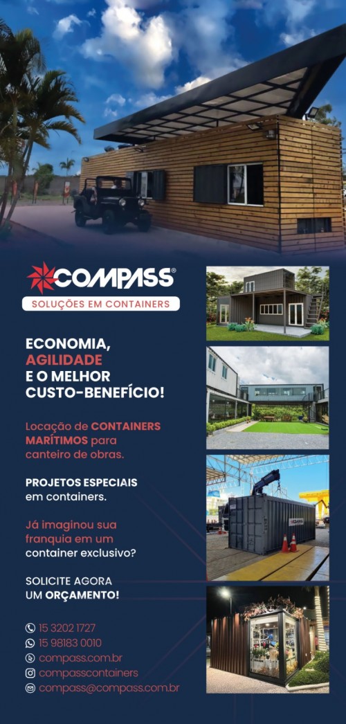 Casas Pré-Fabricadas em sorocaba - Compass Containers