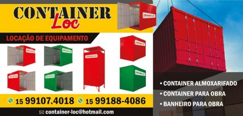 Container para obra - Locação em sorocaba - Container Loc