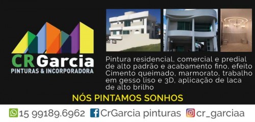 Instalações e servicos complementares em sorocaba - CRGarcia Pinturas
