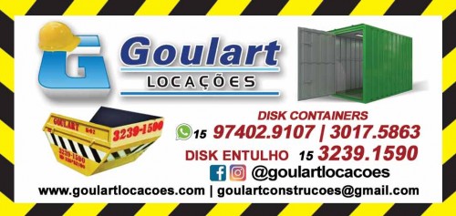 Container para obra - Locação em sorocaba - Goulart Locações