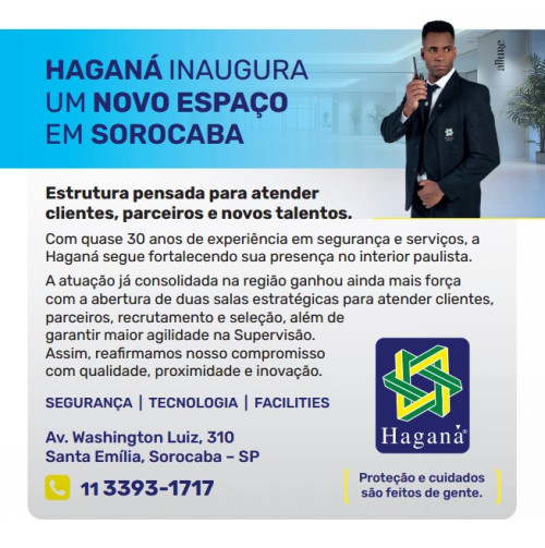 Projeto de Segurança e Análise de Risco em sorocaba - Grupo Haganá