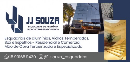 Janelas - Instalação em sorocaba - JJ Souza Esquadrias