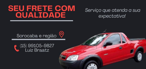 Fretes em geral em sorocaba - LUIZ CAMPOS BRAATZ