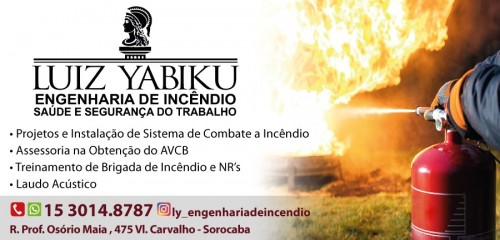 Laudo do corpo de bombeiro em sorocaba - Luiz Yabiku Engenharia