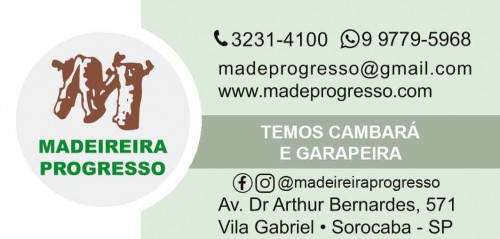 Estrutura em sorocaba - Madeireira Progresso