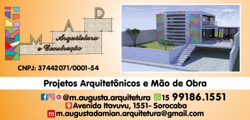 Construção Civil e Restauração em sorocaba - Maria Augusta Arquitetura e Construção
