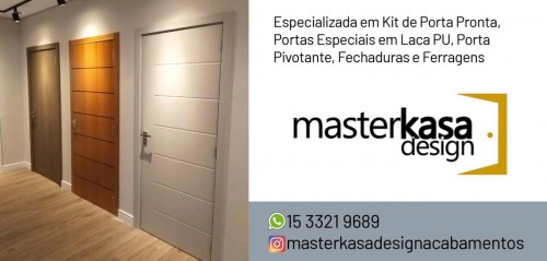 Fechaduras em sorocaba - Master Kasa Design Acabamentos Ltda
