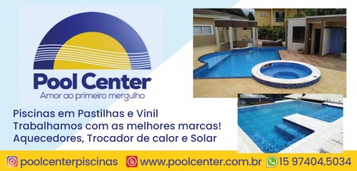 Equipamentos para Piscina em sorocaba - Pool Center Piscinas