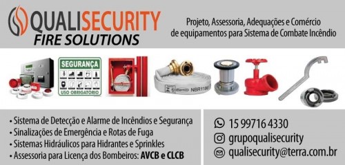 Vistoria de AVCB em sorocaba - Qualisecurity Fire Solutions Ltda