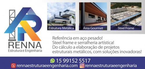 Serralheria Artística em sorocaba - Renna Estrutura e Engenharia Ltda