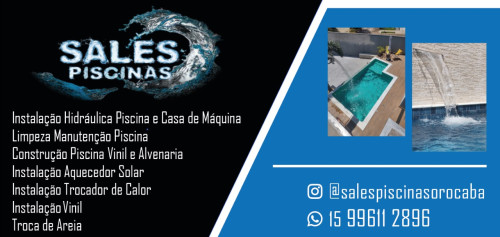 Máquina de Cartão em sorocaba - Sales Piscinas