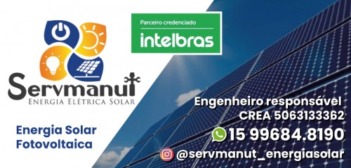 Energia Solar Fotovoltaica em sorocaba - Servmanut Elétrica e Energia Solar