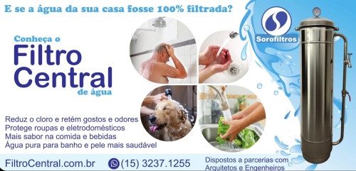 Filtro de Entrada de Água em sorocaba - Sorofiltros