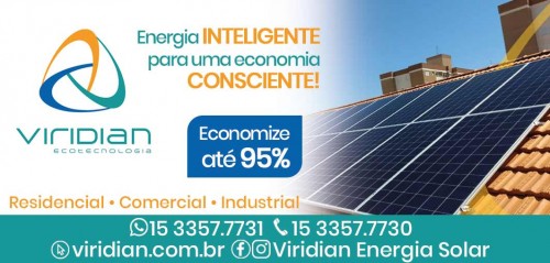 Geração de Energia Fotovoltaica em sorocaba - Viridian Ecotecnologia