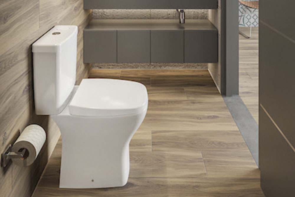 A bacia com caixa acoplada mais compacta do mercado