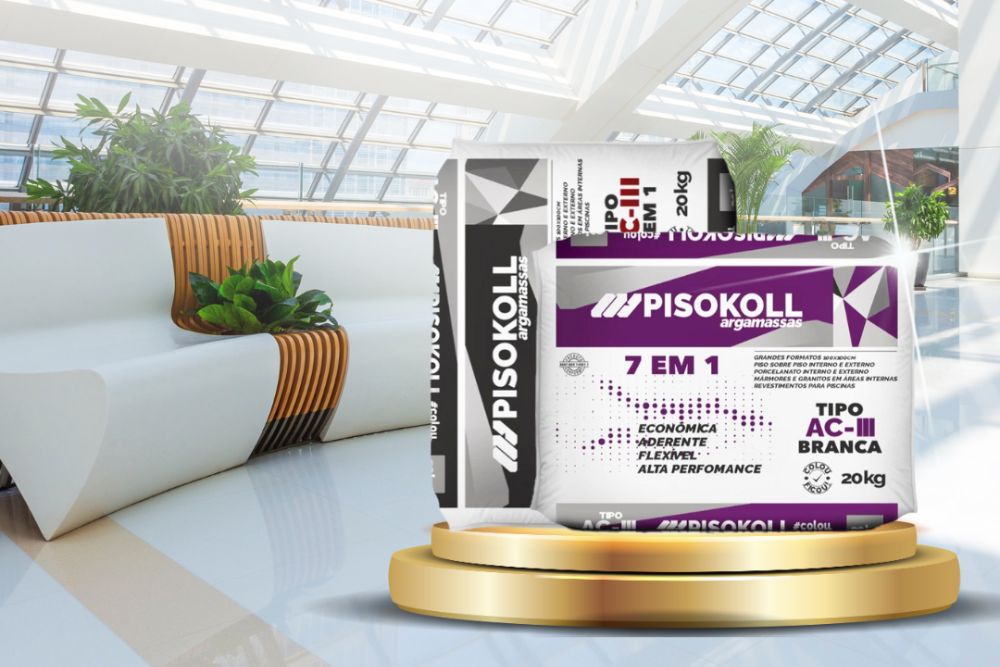 Argamassa AC-III Pisokoll: Versatilidade e alta performance para sua obra