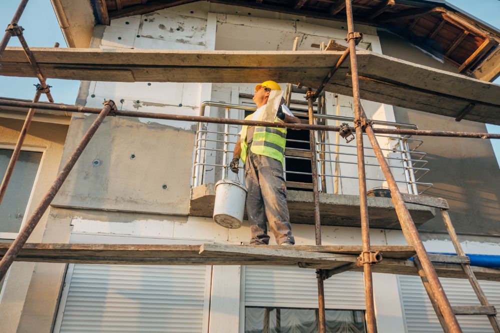 As principais peças de um andaime e como elas funcionam