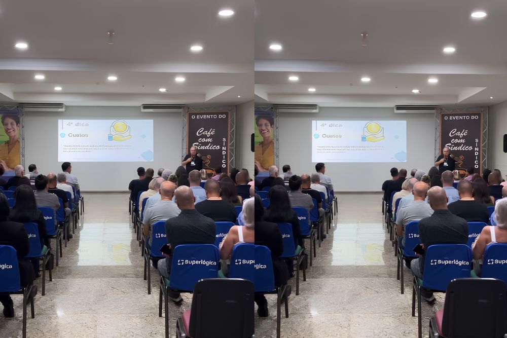 Guia do Construtor marca presença no Café com Síndico em Sorocaba