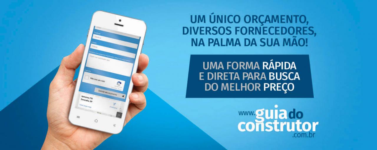 Conheça a nova ferramenta do Guia do Construtor para solicitar vários orçamentos em um só click