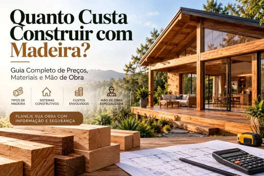 Quanto Custa Construir com Madeira? Guia Completo de Preços, Materiais e Mão de Obra
