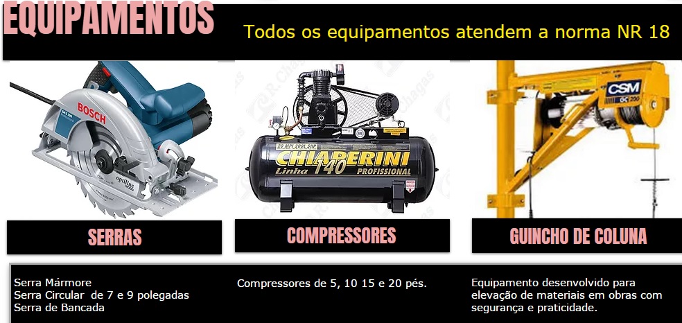 Andaimes & Cia - Galeria