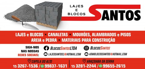 Blocos e Lajes Santos