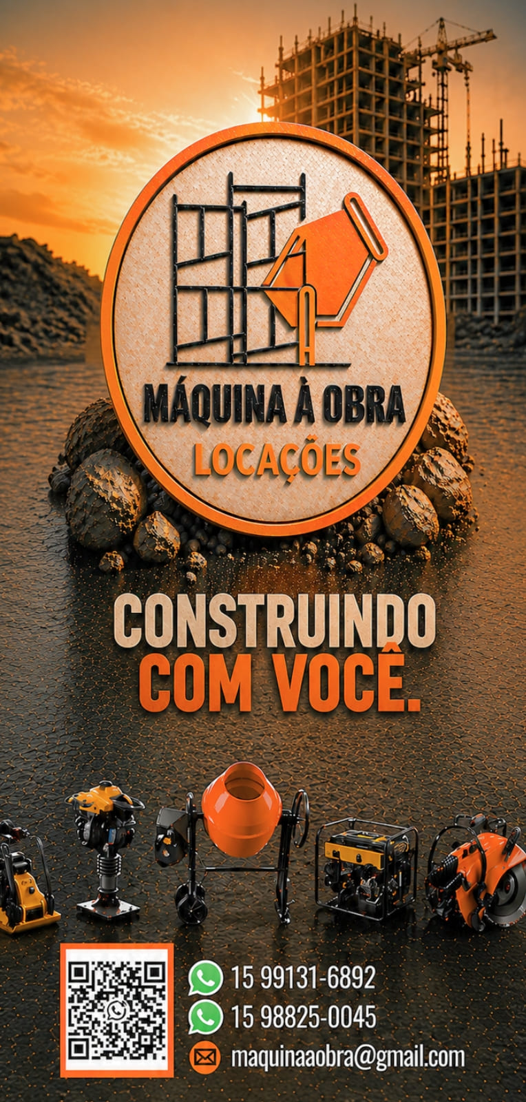 Máquina à Obra Locações