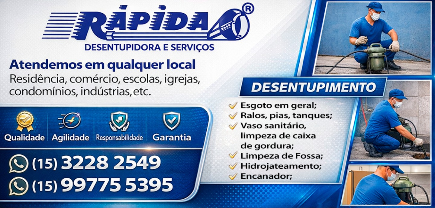 Rápida Desentupidora e Serviços