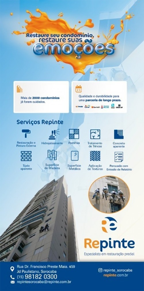 Repinte Restaurações Prediais