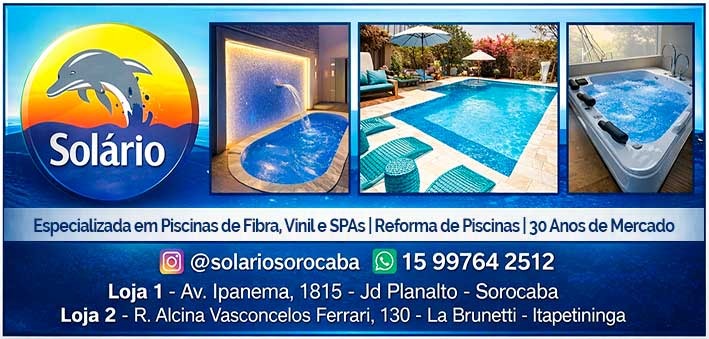 Solário Piscinas - Logo