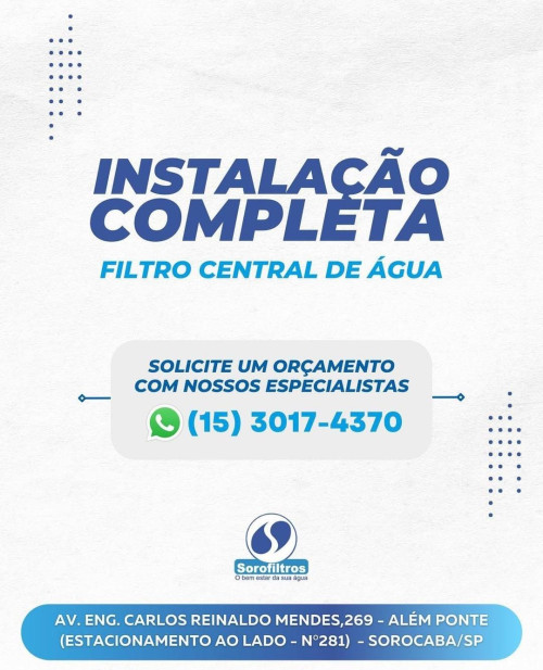 Sorofiltros - Galeria