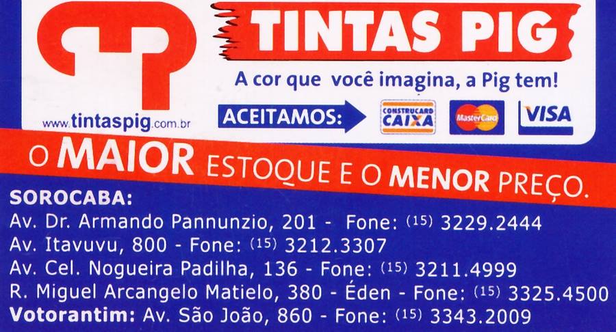 Tintas Pig - Galeria