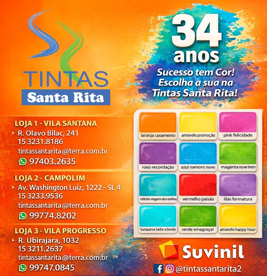 Tintas Santa Rita - Logo