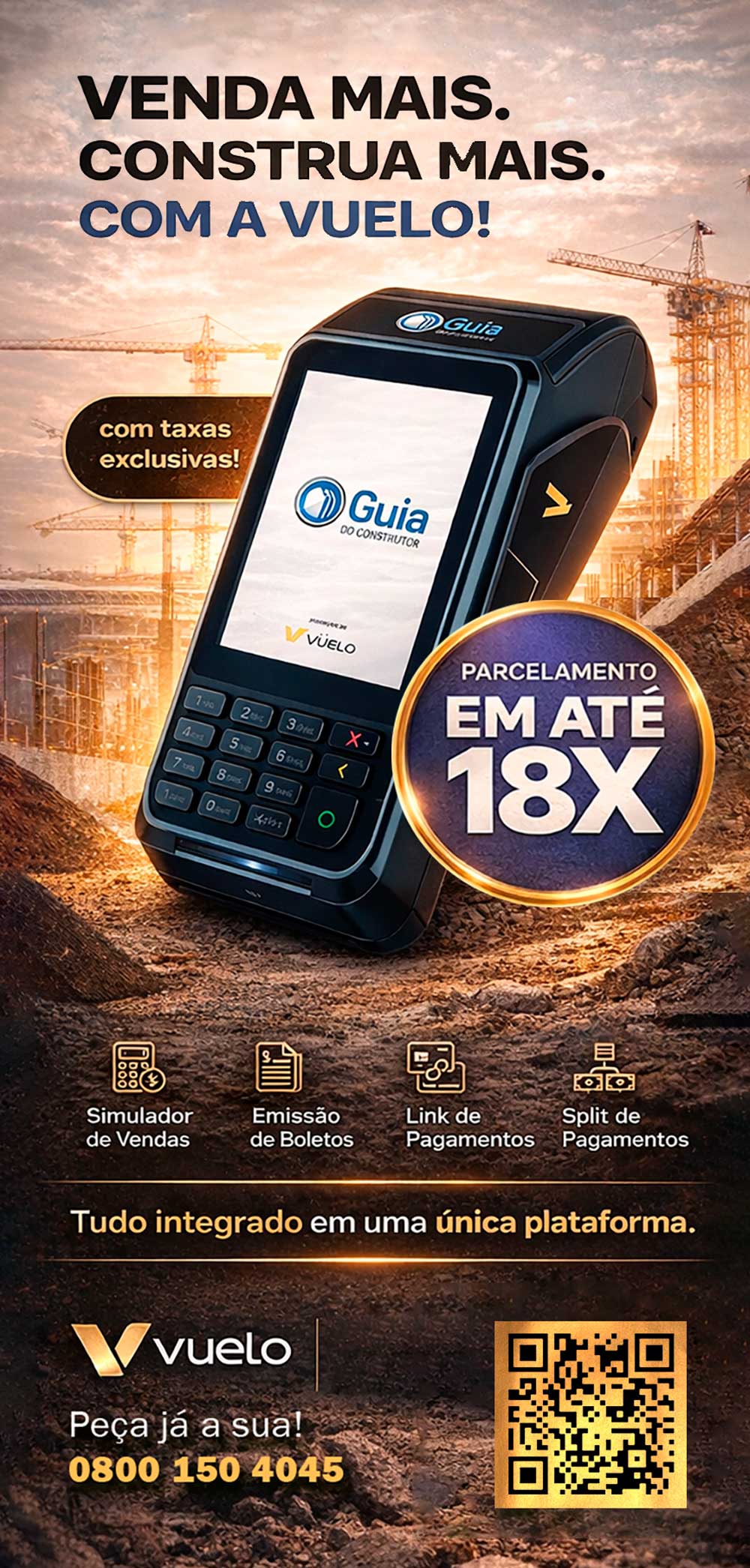 Vuelo - Máquina de Cartão - Logo